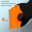 Plastic/Metal Aquarium Algae Remover Scraper for Car Window Vinyl Film Sticker Cleaning Glass Ceramic Dust Dirty Remover Tool