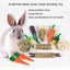 Natural Straw Rope Carrot Hamster Molar Chew toy Small Pets Toys For Hamster Rabbit Grinding Products Gnaw Toy Supplies New