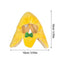 Cat Costume Banana Hat Adorable Pet Headwear Hood Cat Caps Funny Cosplay Prop Halloween Apparel for Small Dogs Kitten Cats