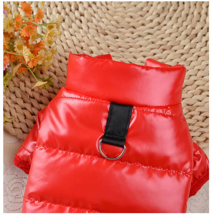 Waterproof Jacket for Small Dog Clothes for York Coat for Little Dog Hoodie for Chihuahua, Pet Products Dog Leash Winter