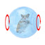 Hamster Exercise Balls With Traction Rope Transparent Hamster Running Ball Wheel Safe Hamster Exercise Balls Pet Supplies