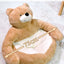 Dog Sofa Bed Fluffy Accessories Large Pet Beds Bad Basket Small Pets Dogs Mat Supplies Puppy Products Medium Cats Kennel Baskets