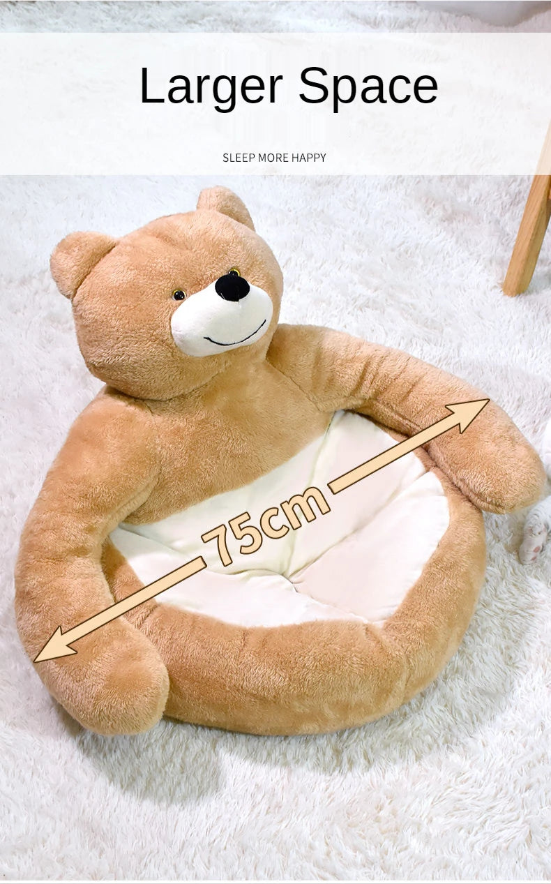Dog Sofa Bed Fluffy Accessories Large Pet Beds Bad Basket Small Pets Dogs Mat Supplies Puppy Products Medium Cats Kennel Baskets