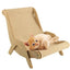 Sisal Cat Chair Wooden Cat Lounge Chair Cozy Stable Pet Furniture Pet-Friendly Multi-Functional Cat Scratcher Cat Beach Chair