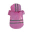 Dog Coat Waterproof PU Dog Raincoat for Small Dogs Cats Reflective Puppy Raincape Chihuahua Yorkies Pet Poncho dog raincoat