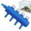 Fish Tank Air Splitter Fish Tank Air Pump Splitter Valve Aquarium Air Flow Control Lever Valve Distributor Splitter Airline Tube