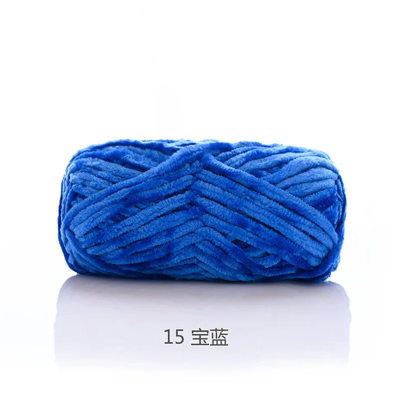 Ruyi bird warm fleece thick wool handmade DIY crochet woven golden velvet hook shoe thread wool ball