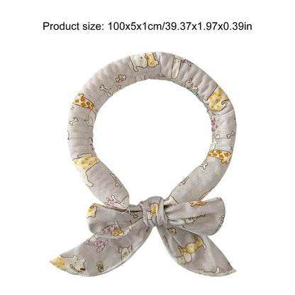 Pet Cooling Collar Bow Tie Dogs Cats Instant Cooling Neck Waring Reusable Instant Cooling Bandanas Dog Cooling Neck Wraps