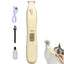 Rechargeable Dog Paw Trimmer Dog Paw Grooming Low Noise Cordless Dog Grooming Kit 2 Speed Pet Hair Shaver For Paws Beauty Tool