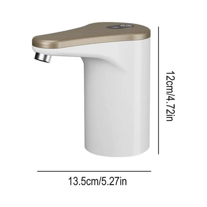 USB Electric Smart Bottled Water Pump Foldable Barreled Water Suction Device for Desktop Convenient Mineral Water Dispenser