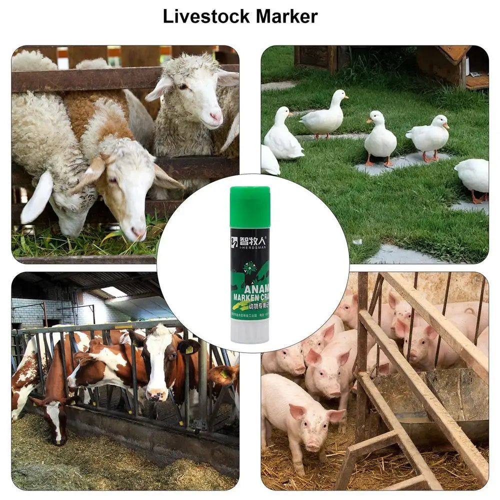 Livestock Markers Pencil Crayon For Marking Farm Livestock Livestock Breeding Crayon Animal Husbandry Markers For Horses Cattles