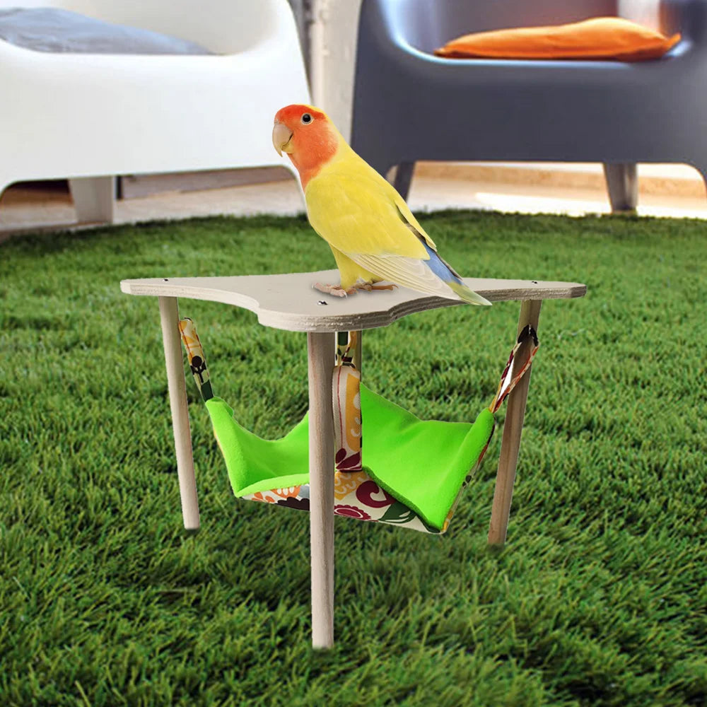 Parrot Hammock Relaxing Parrot House Parrot Nest Parakeet Cage Accessories Pet Bird Tent Toy For Small Pets Bird Toys For Conure