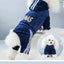 Pet Dog Clothing Four-legged Fashion letter Pet Dog Clothes for Dogs Coat Hoodie Sweatshirt Four seasons One-piece Jumpsuit