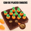 Squeaky Dog Toy Interactive Enrichment Dog Game 12 Carrots Snuffle Mat Carrot Farm Vegetable Squeaky Toy Pet Supplies Puzzle