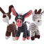 Pet Toys Plush Dog Toys Squeaky Dog Toys Stuffed Toys for Small Medium Large Dogs Animals Toys Puppy Chew Toy with Clean Teeth