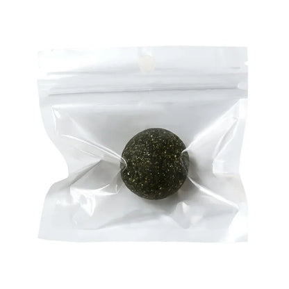 Natural Catnip Cats Wall Stick-on Ball Toy Scratchers Treats Healthy Natural Removes Balls to Promote Digestion Cat Grass Snack