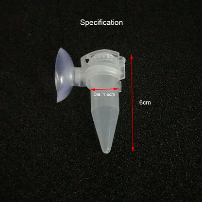 Automatic Fish Feeder Brine Shrimp Feeder Red Worm Feeding Feeder Worm Funnel Cup Fish Food Feeding Tool with Suction Cup New