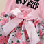Dog Clothes for Small Dogs Girl Summer Dog Pajamas Jumpsuit, Top Puppy Shirt and Floral Pants 4 Legged Female Dog Onesie Pjs