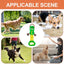 Green Dinosaur Rope Toy Pet Chew Training Animal Toy Pet Chew Training Animal Design Oral Health Teeth Cleaning Pet Squeaky Toy