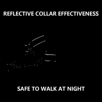 Reflective Dog Pinch Collar for a Small, Medium, Large Dog Stainless Steel No Pull Dog Collar with a Quick Release Buckle