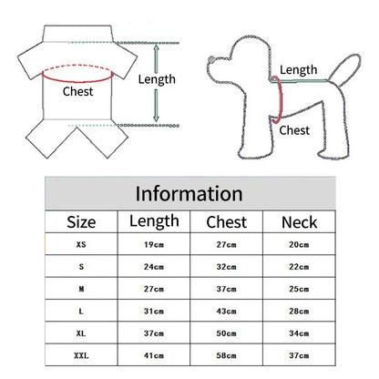 2024 Pet Dog Clothes Pajamas  Cold Weather Coats Pet   Four Legged Pajamas Apparel Soft Flannel Dog Jumpsuit Costume Apparel