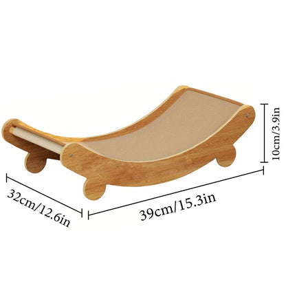 Cat Scratch Board Cat Scratching Pads Detachable Wear-resistant Multifuction Cats Sleeping Bed Kitten Grinding Cat Toys