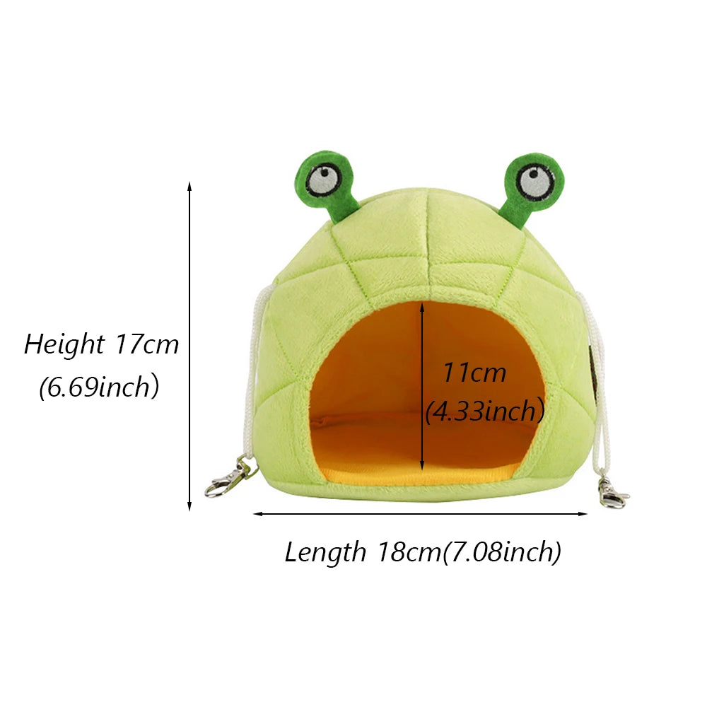 Cute Hamster Bird Cage Hammock Winter Warm Little Pet House Home for Sugar Glider Chipmunks Parrot mascotas Sleeping Bags Beds