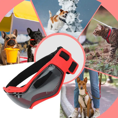 Small Dog Goggles Dog Sunglasses Anti-Fog Goggles PC Lenses Dog Eye Wear Protection Tool For Parties Everyday Activities Travel