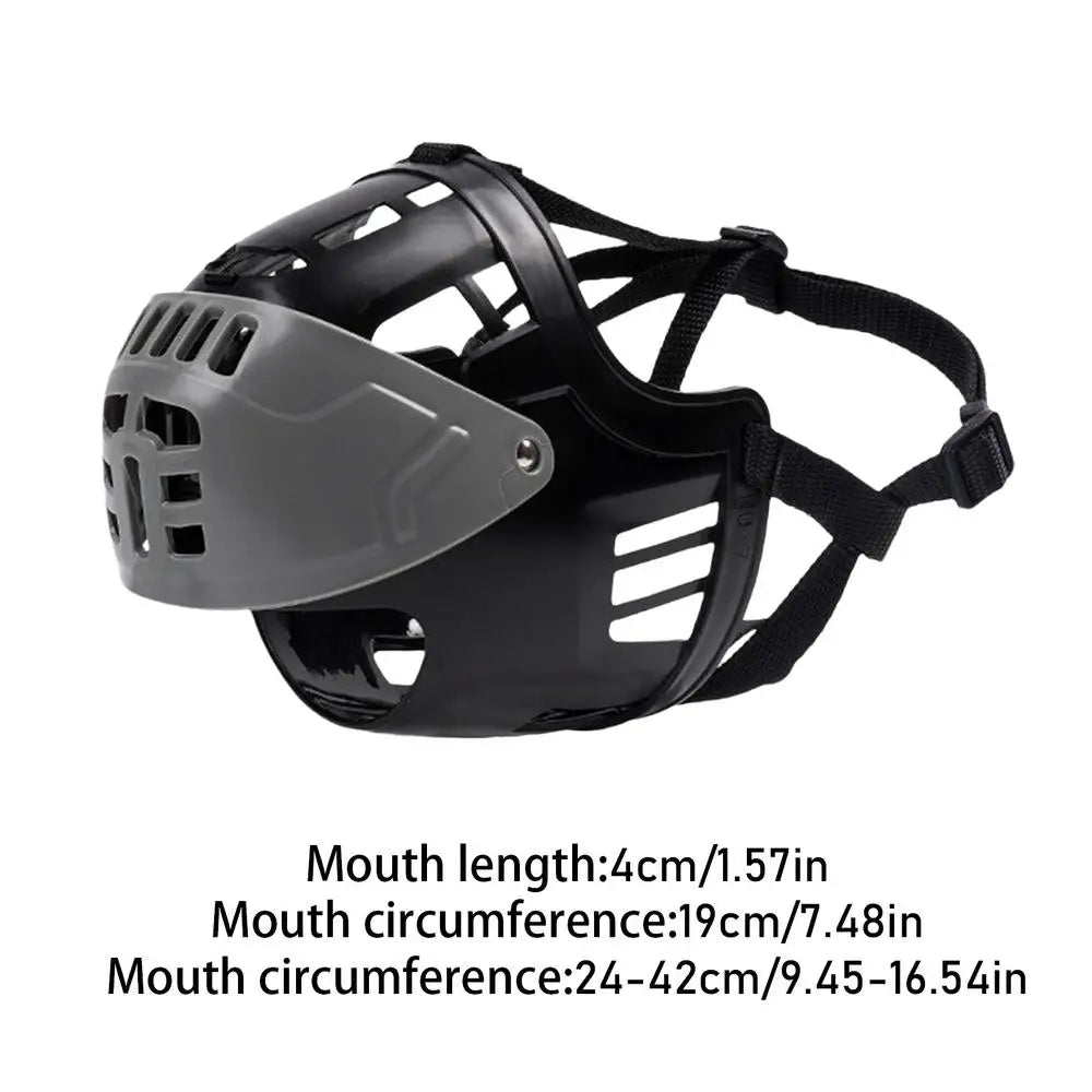Dog Breathable Muzzle Breathable Muzzle Guard Breathable Muzzle Guard Against Biting No Bite Muzzle For Dogs Dog Muzzle For