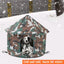 Cat House Dog Nest Waterproof Outdoor Winter Warm Pet Cave Insulated Outside Cat House Home Foldable and Washable Pet House