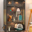 Retro Solid Wood Cat Cage for Living Room Cat House Two-layer One-piece Movable Light Luxury Creative  Cage for Cats