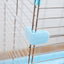New Products Metal Wire Indoor Home Use Pet Rabbit Cage with Plastic Matting Cheap Pet Cage With Tray