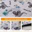 Dog Pee Mat Super Absorbent Pet Mat Blanket Pet Cat Training Pads Reuse Dog Potty Pads Anti-Slip Bottom Dogs Potty Training Mat