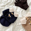 Fleece Dog Clothes Cardigan Pet Dog Coat Puppy Jacket Chihuahua French Bulldog Dog Overalls Small Dog Clothing Warm Costumes