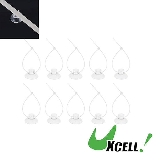 UXCELL Aquarium Suction Cups Clear Suction Cups Suction Cups Airline Tubing Holder Suction Cups Airline Tube Holder