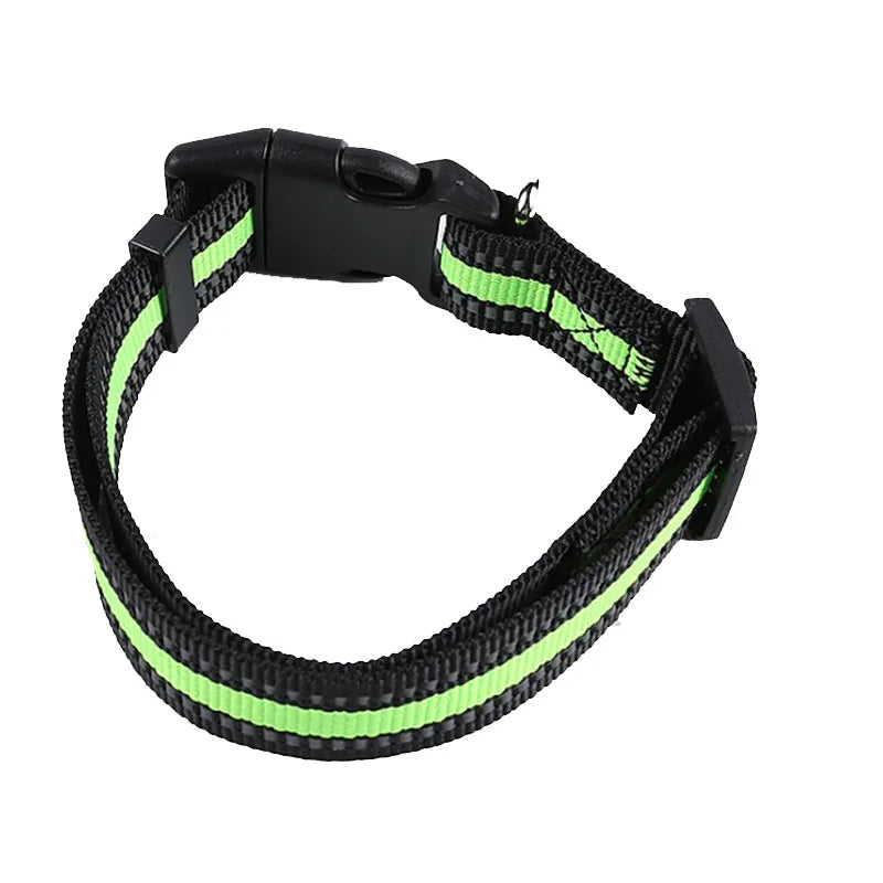 Adjustable Durable Pet Collar Leash for Small Medium Large Dogs Cats Reflective Dog Collar Nylon Collar for Dog Cat Pet Supplies