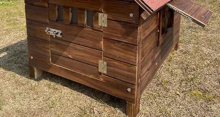 Rural Kennel Outdoor Kennel Rainproof Waterproof Rural Outdoor Kennel Courtyard Pet Small House Villa Four Seasons Pass