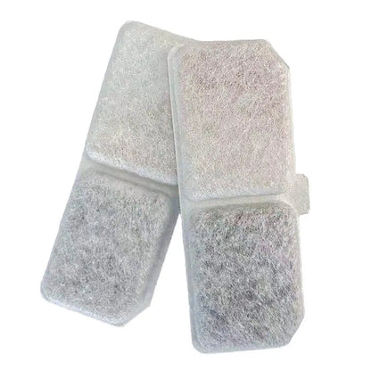 Cat Water Fountain Filter 10 Pack Fountain Filter Replacement Activated Carbon Pet Rectangular Water Circulation Filter Element