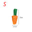 Natural Paper Rope Rabbit Puzzle Toy Grass Weaving Radish Carrot Shape Pet Accessories Guinea Pig Chinchillas Small Animals Toys