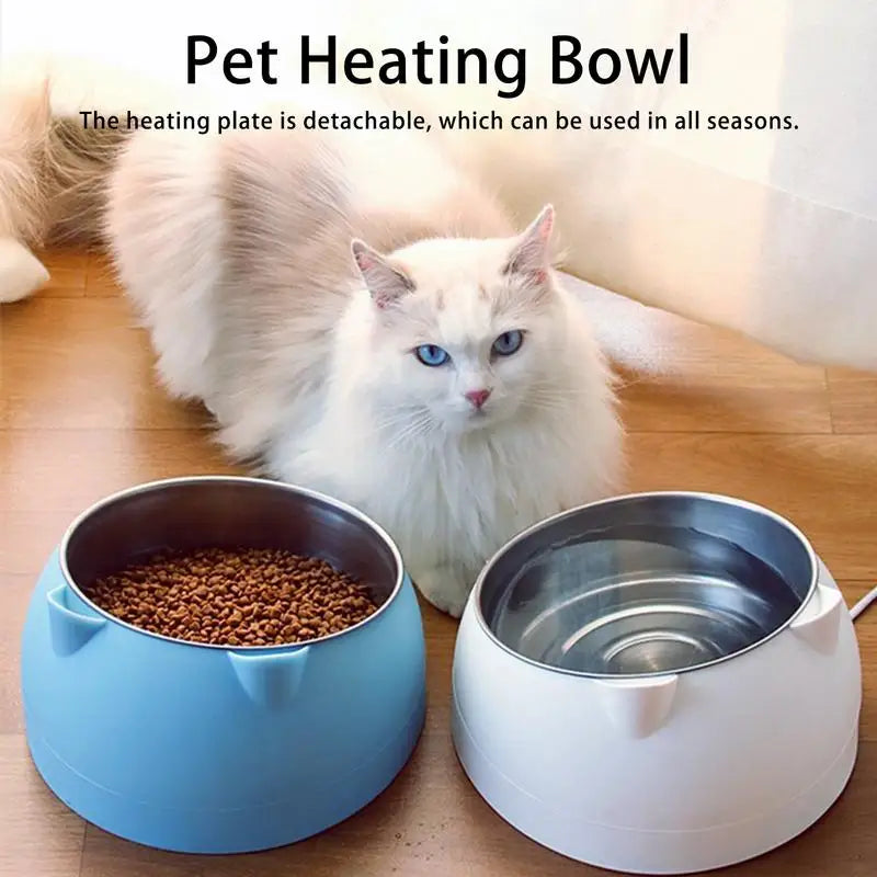 Automatic Pet Heating Bowl Heating Drinking Water Heating Insulation Dog Winter Bowl Pet Food Containers Heating Bowl