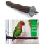 Natural Wood Pet Parrot Raw Wood Fork Tree Branch Stand Rack Squirrel Bird Hamster Branch Perches Chew Bite Toys Stick 1Pcs