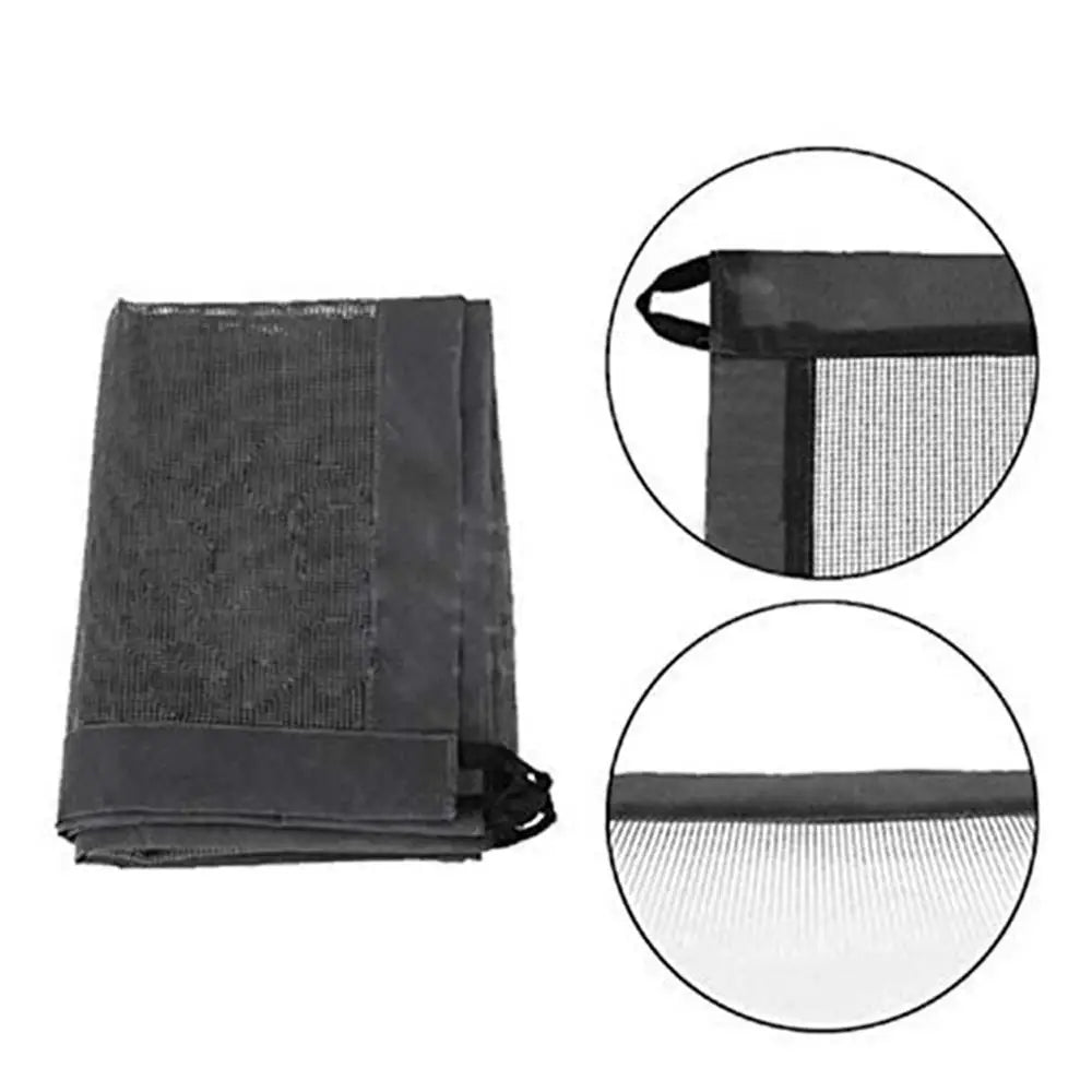 Nylon Mesh Folding Pet Barrier Indoor Outdoor Retractable Baby Gate Pet Separation Guard Isolated Fence Kid Safety Fence