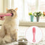 Cat Chin Brush Soft Chin Scrubber Soft Silicone Grooming Chin Scrubber Non-Slip Multifunctional Finger Pet Supplies