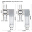 Metal ﻿Aquarium CO2 External atomizer, with bubble counter atomizer, super diffuser outside the fish tank, for aquatic plants