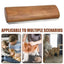 Dog Brush For Short-Haired Dogs Wooden Handle Slicker Brush For Dogs & Cats Cat & Dog Grooming Slicker Brush For Pets Grooming