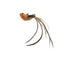 Funny Simulation Bird Interactive Cat Feather Toy with Bell Sucker Cat Stick Toy for Indoor Kitten Play Chase Exercise Cat Toy