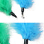 Cat Toy Cat Teaser Sticks Pet Cat Toy Pussy Cat Stick Feather Replacement Head Pussy Cat Toy DIY Bell Replacement Head