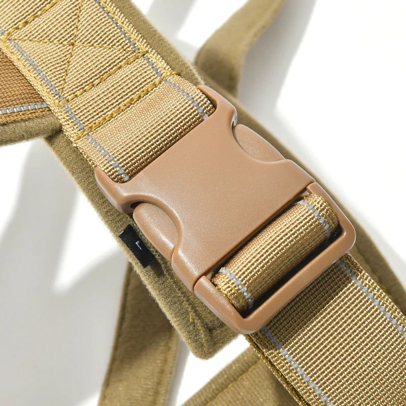 New Dog Tactical Chest Harness Nylon Material Medium and Large Dog A7 Pet Chest Harness Dog Leash