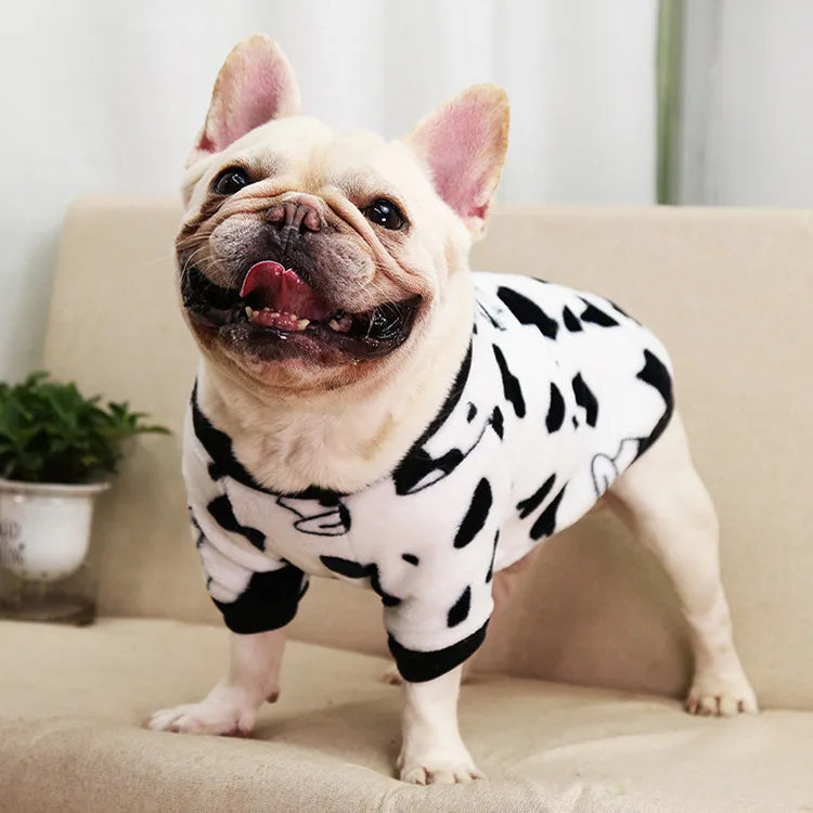 Warm Dog Clothes Hoodies for Small Dogs Cute French Bulldog Clothing Fashion Winter Puppy Supplies Cat Jumper Chihuahua Costume