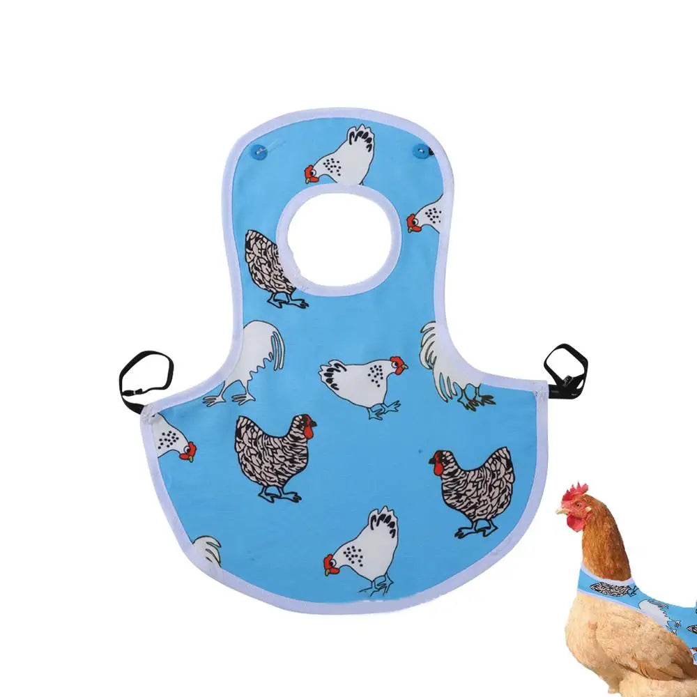 Chicken Saddle For Hens Breathable Feather Protector Chicken Pecking Guard Comfortable Chicken Clothes Wing Back Protector